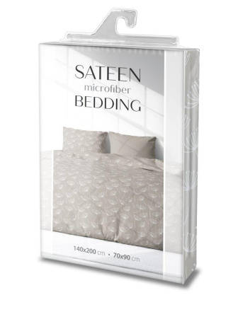 Obliečky zo saténového mikrovlákna 140 x 200 + 70 x 90 cm - model 002