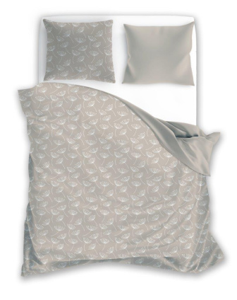 Povlečení ze saténového mikrovlákna 140 x 200 + 70 x 90 cm - model 002