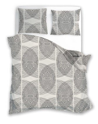 Povlečení ze saténového mikrovlákna 140 x 200 + 70 x 90 cm - model 008