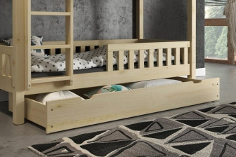 Prístelka pod postel 190/80 cm smrk