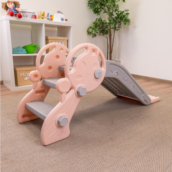 Dětská skluzavka PupyHou - růžová