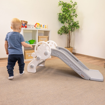 Dětská skluzavka PupyHou - šedá