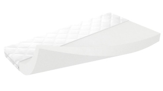 Dětská postýlka Anička biela 160x70 cm + matrac