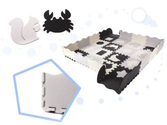 Penová podložka puzzle pre deti 36ks