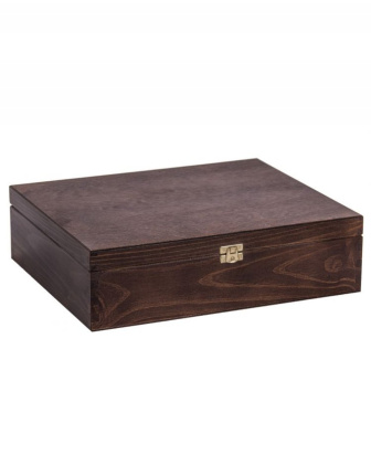 Krabička na 3 láhve Carmen  - hnědá