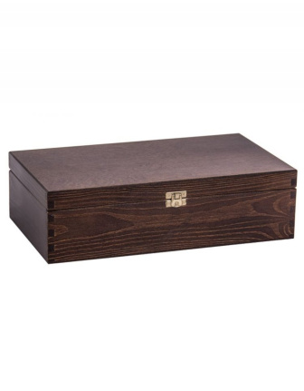 Krabička na 2 fľaše Carmen - hnedá