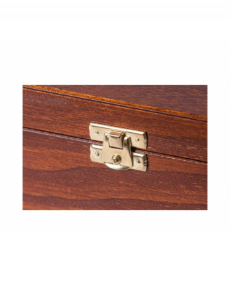 Krabička na víno a 6 pohárov Carmen - medová