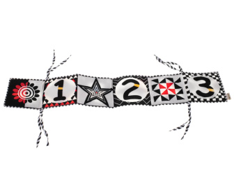 Kontrastní knížka bedrunka