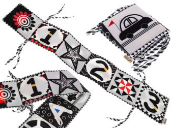 Kontrastná knižka lienka