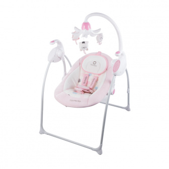 Dětské lehátko Robin pink