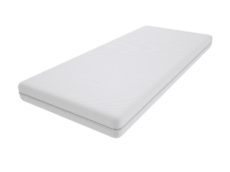 Postel Gino 180/80 cm bílá + matrace PUR + rošty ZDARMA