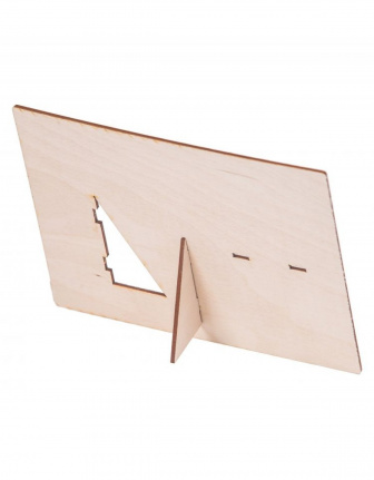 Drevený fotorámeček srdce RNZ2