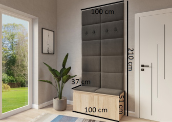 Čalouněná sestava BELLA - výběr barev