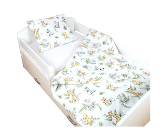Detské obliečky do postieľky 100/135 cm - safari