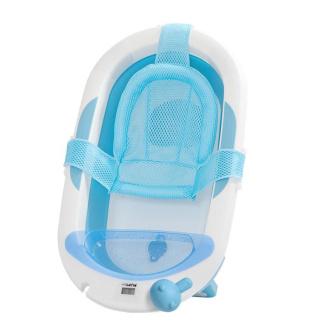 Detská vanička PupyHou + príslušenstvo 7 dielov - modrá