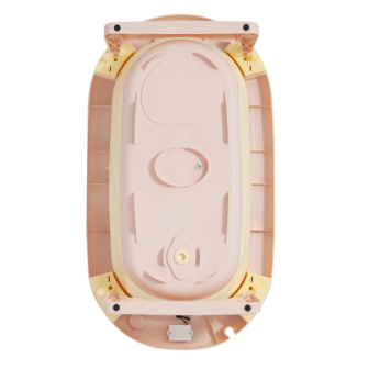 Detská vanička PupyHou + príslušenstvo 7 dielov - ružová