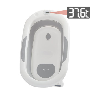 Detská vanička PupyHou + príslušenstvo 7 dielov - šedá