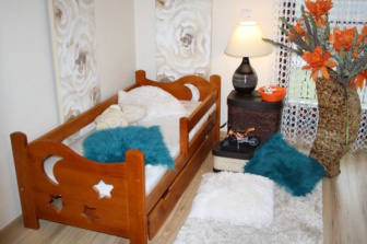 Šuplík pod postel 160 cm olše