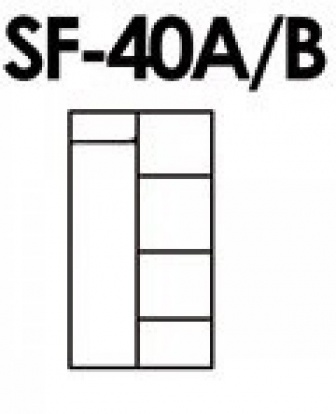 Skříň masiv borovice - SF 40 AB