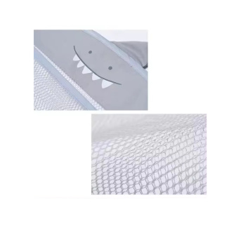 Sieťkový vak na hračky do vany - ružová mačička