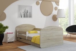 Postel Milano 180x90 cm se šuplíkem, roštem a matrací - son