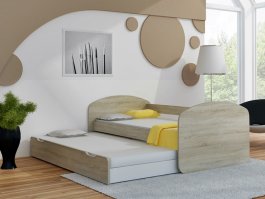 Milano výsuv 180x90 cm s rošty a matracemi - son