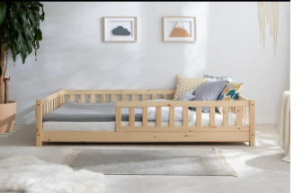 Posteľ Montessori Adele 120x200 cm + matrac Optimal Comfort 12 cm + rošt ZADARMO