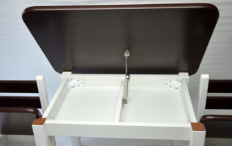 Stůl a dvě židličky ST1 wenge