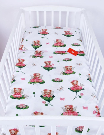 Súprava do postielky 3 diely - slonítka