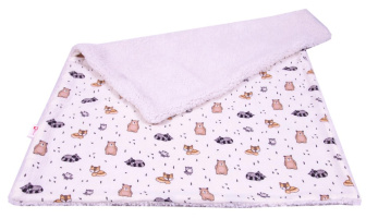 Mušelínová deka 100 x 75cm / zvířátka