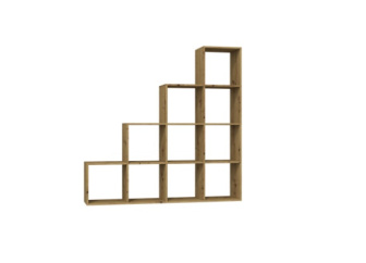 Regál, knihovna Vistana 4 - dub artisan