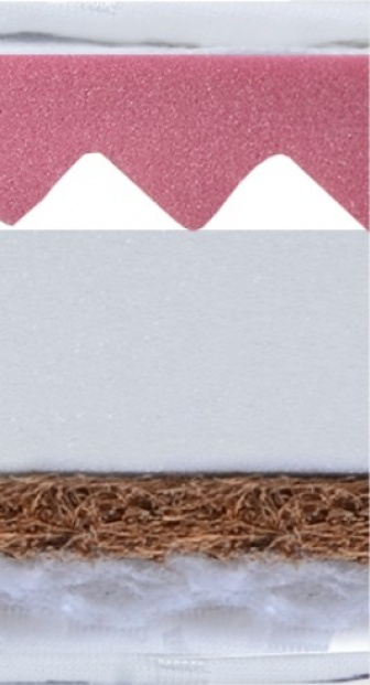 Matrac zónová Kaira 120 x 60 cm - kokos