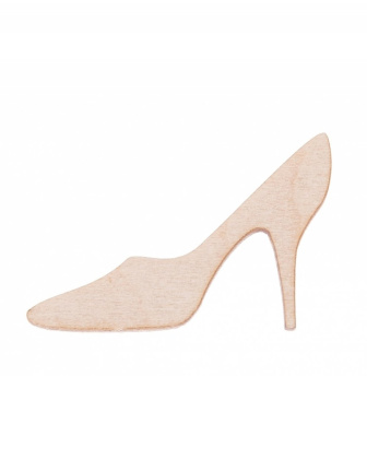 Dřevěná dekorace -  Střevíček