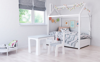 Stůl a židle auto (výběr barev)