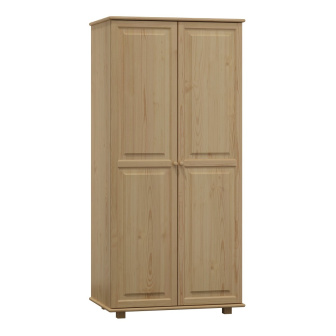 Šatní skříň z masivu borovice 66 80/190/60 cm/ s tyčí