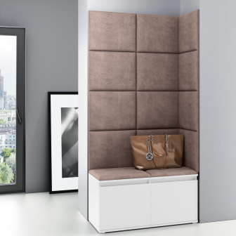 Předsíňová sestava EMI 2 BÍLÁ - výběr barev