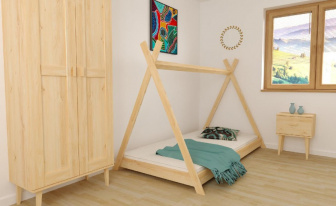 Postel teepee 180/80 cm + rošt ZDARMA