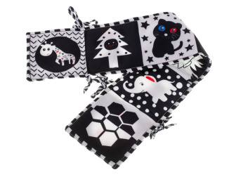 Kontrastní knížka sova