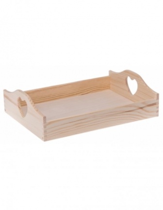 Tác srdce borovice 30x40cm TS14