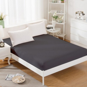 Jersey prostěradlo s gumkou 90/200 cm ECONOMY - šedá