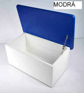 Truhla na hračky - modrá