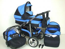 Trojkombinační kočárek Viking s autosedačkou