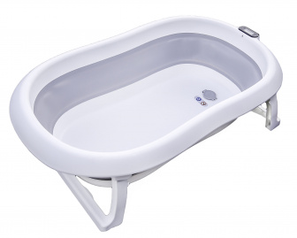 Dětská vanička Premium skládací -šedá