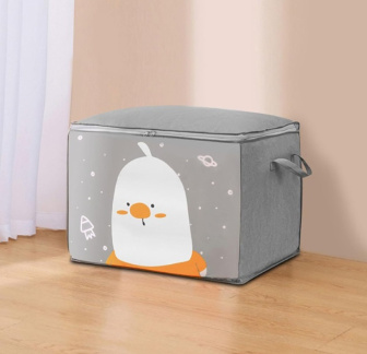 Úložný textilní box s dětským motivem - vesmír