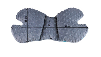 Podložka do kočíka obojstranná minky 3v1 - nr.7