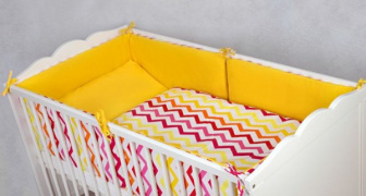 Souprava do postýlky Twin 8 dílů - vzor 12