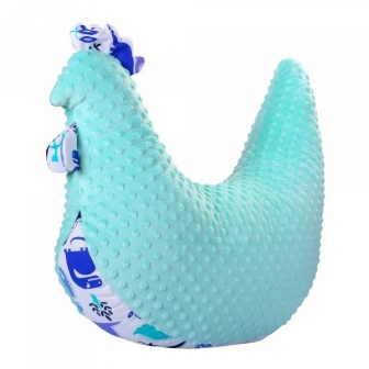 Krmící polštář slepička vzor 15