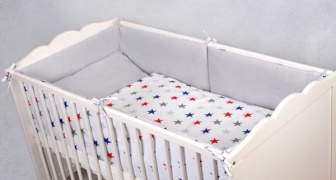 Postýlka s kompletní výbavou Twin - vzor 19