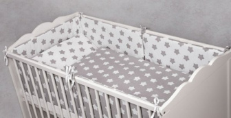 Souprava do postýlky Twin 8 dílů - vzor 21