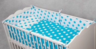 Souprava do postýlky Twin 8 dílů - vzor 22